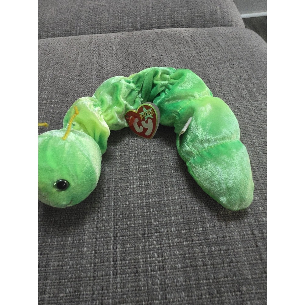 TY Beanie Baby Squirmy April‎ 13 2000 Collectible Plush Toy